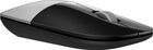 HP, Mysz Z3700 Wireless Mouse Silver Bezprzewodowa Srebrna X7q44aa