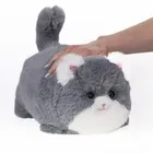 Huggy Luv, maskotka interaktywna, kot, szary