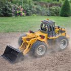 Huina, spychacz ładowarka, pojazd budowlany zdalnie sterowany, 1:18