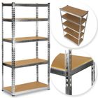 Humberg, regał magazynowy, metalowy, srebrny, 183-90-40 cm, HR-853