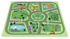 Humbi, mata piankowa, puzzle, miasto, 90-90 cm