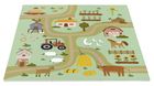 Humbi, mata piankowa, puzzle, wieś, 90-90 cm