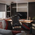 Huzaro, Force 2.7 Black Carbon, fotel gamingowy, welurowy