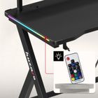 Huzaro, Hero 1.9, biurko gamingowe, RGB, 120 cm