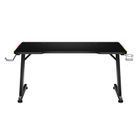 Huzaro, Hero 2.5, biurko gamingowe, RGB, Black, 120 cm