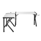 Huzaro, Hero 6.3, biurko gamingowe, White, 154 cm