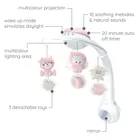 Infantino, muzyczna karuzela interaktywna 3w1, pudrowy róż