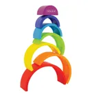 Infantino, tęcza do składania, klocki piramidka