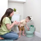 InGenuity, My Size Potty PRO, toaleta dziecięca z dźwiękiem 2w1, nocnik, zielona