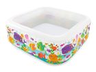Intex, basen dmuchany, kwadratowy, akwarium, 159-159-50 cm