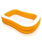 Intex, basen dmuchany, prostokątny, pomarańczowy, 229-147-46 cm