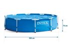 Intex, basen ogrodowy, stelażowy, 15w1, 305-76 cm