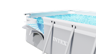 Intex, basen ogrodowy stelażowy, zestaw 10w1, 300-175-80 cm