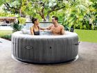 Intex, dmuchane SPA jacuzzi z hydromasażem, 4 os., 196-71 cm