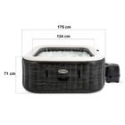Intex, dmuchane SPA z hydromasażem 4 osobowe