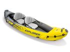 Intex, Explorer K2, kajak dwuosobowy, dmuchany, z wiosłami i pompką, 312-91-51 cm
