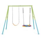 Intex, huśtawka, plac zabaw, bocianie gniazdo