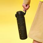 ION8, Astrologia, bidon z ustnikiem, czarny, 500 ml