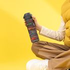 ION8, Autka, bidon z ustnikiem, szary, 500 ml