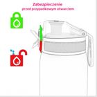 Ion8, butelka termiczna, double wall grey, 500 ml