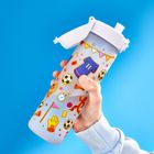 ION8, Piłka nożna, bidon z ustnikiem, biały, 500 ml