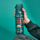 ION8, Samochody, bidon stalowy z ustnikiem, morski, 600 ml