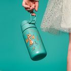 ION8, Smoki, stalowy bidon z ustnikiem, morski, 400 ml