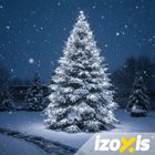 Izoxis, lampki zewnętrzne, 500 LED 35m, zimny biały