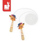 Janod, Applepop, Piesek, skakanka z drewnianymi rączkami