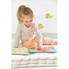Janod, Busy Book, Farma, książeczka sensoryczna z zadaniami
