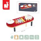 Janod, Confetti, stolik muzyczny, drewniane instrumenty