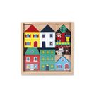 Janod, Cross Road, Miasto, zestaw klocków i figurek, 36 elementów