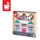 Janod, Cross Roads, Zaczarowane królestwo, zestaw klocków i figurek, 37 elementów