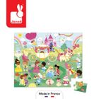 Janod, Księżniczki, puzzle w walizce, 36 elementów