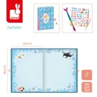 Janod, Magic Ocean, Sekretny notes, zestaw kreatywny, 7+