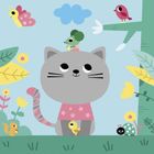 Janod, My arts & crafts, zestaw kreatywny, kolorowanka wodna