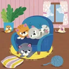 Janod, My arts & crafts, zestaw kreatywny, kolorowanka wodna, urocze zwierzątka