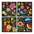 Janod, My Arts & Crafts, zestaw kreatywny, okrągłe naklejki