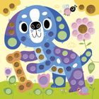 Janod, My arts & crafts, Zwierzęta, piankowe naklejki, multizestaw kreatywny