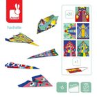 Janod, Papierowe samoloty z wyrzutnią, zestaw kreatywny