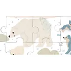 Janod, puzzle sensoryczne, kraina polarna, 20 elementów