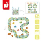 Janod, puzzle, tor ze zwierzątkami, zabawka do kąpieli