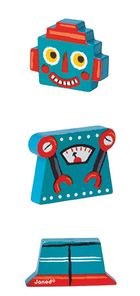 Janod, Roboty, magnetyczne klocki 3D