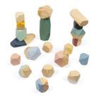 Janod, Sweet Cocoon, drewniane kamyki, 20 elementów