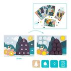 Janod, układanka, pierwsza drewniana mozaika