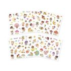 Janod, Wróżki, naklejki na arkuszach, 200 szt.