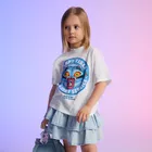 Jeansowa spódnica z falbankami Cool Club