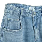 Jeansowe spodnie z kieszeniami cargo wide Cool Club