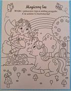 Jednorożce. Kolorowanka. Koloromania