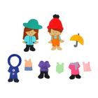 Jolly Designs. Pogoda. Książeczka sensoryczna